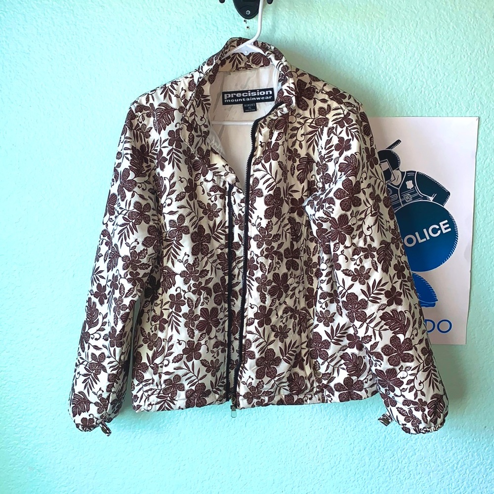 Precision “Mountainwear” Floral Print Coat